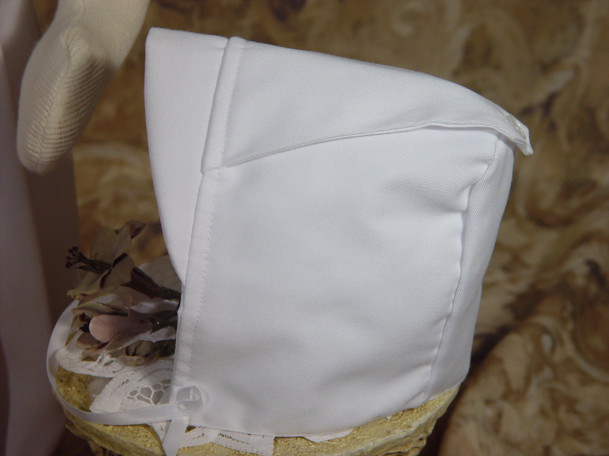 Boys White Gabardine Christening Baptism Knicker Set (Baby)