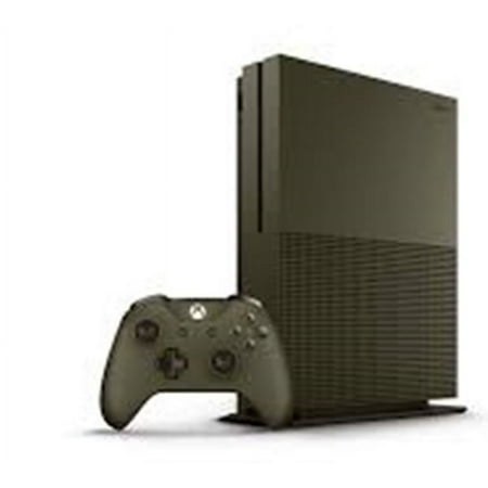 Pre-Owned - Microsoft Xbox One S Battlefield Green Edition (1TB) + Free Controller - Like New