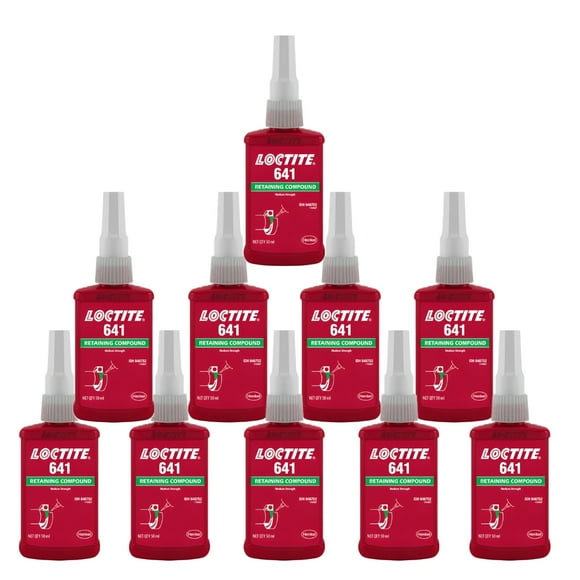 Loctite 609 High Strength Retaining Compound 50ml Pack of 10