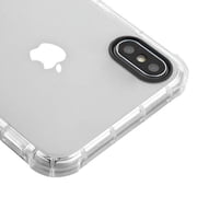 Apple iPhone Xs Max (6.5 Inch) - Phone Case Clear Shockproof Hybrid Armor Rubber Silicone Gel Cover Transparent Clear Phone Case for Apple iPhone Xs Max