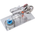 thumbnail image 2 of Mini Motor Stirling, Modelo Educativo Del Motor Stirling Del Generador De Energía, Profesor Para El Laboratorio De Física Del Estudiante Del Modelo De Enseñanza Ccdes Otros, 2 of 8
