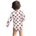 thumbnail image 3 of Cotton Baby Onsies, Funny Snail Print White Unisex Newborn Baby Long Sleeve Bodysuit Infant Outfit Toddler Baby Boy Clothes for Boys Girls, 3 of 7