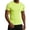 Yellow, variant on Gym T-Shirts for Men Tailored Fit Breathable Tops Summer Crewneck Tees for Race Day