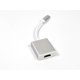 thumbnail image 1 of Tipo C a HDMI A/F Dongle 4K con Carcasa de Metal, 1 of 1