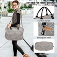 thumbnail image 6 of Travel Duffel Luggage Bag Sports Duffle Bag Gym Bag with Zipper Spider Webs, 6 of 7