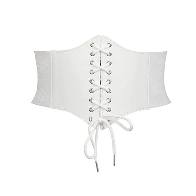 Cinturón elástico de moda para mujer, ancho de banda, cinturón ancho para vestido de mujer, ajuste cómodo