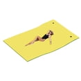 thumbnail image 4 of DEXTRUS 9' X 6' Inflatable Rafts Water Mat - Floating Island Lily Pad for Pools, Lakes, Beach - Fun for Adults, XPE Foam Construction, 4 of 11