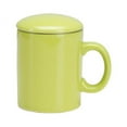 thumbnail image 7 of Omniware White Ceramic Infuser Tea Mug with Lid, 7 of 7