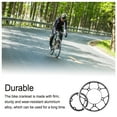 thumbnail image 2 of Soidarity Bielas de bicicleta de montaña de aleación, bielas de ciclo electrochapadas con estilo 110BCD, componentes reemplazables para ciclismo al aire Ciclismo 50T Soidarity OD021795-04, 2 of 6