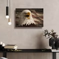 thumbnail image 4 of Epic Art 'Woodgrain Antiques Bald Eagle 3' by Gordon Semmens Acrylic Glass Wall Art, 24" x 16", 4 of 8