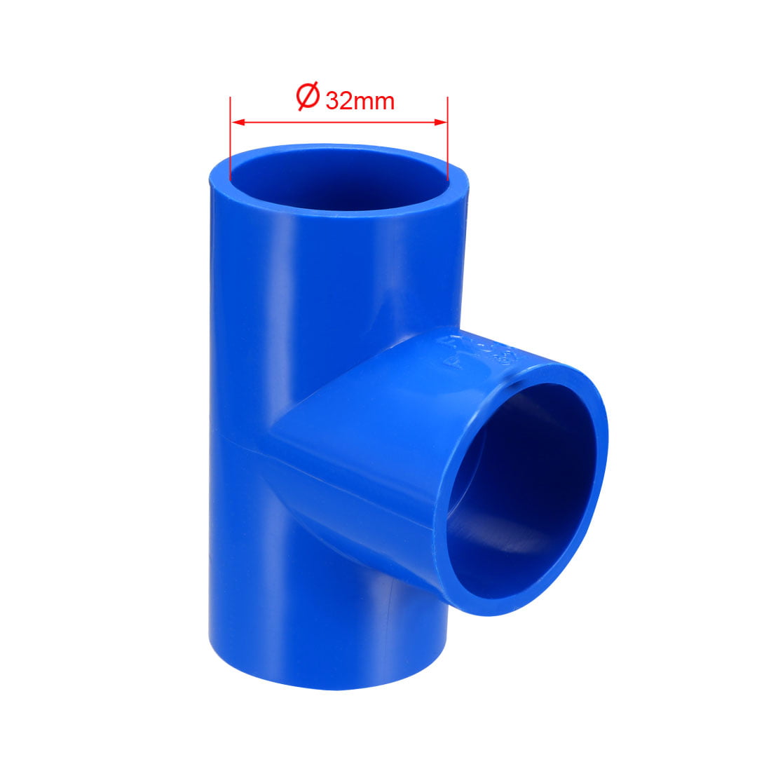 32mm Slip Tee PVC Pipe Fitting  T-Shaped Coupling Connector