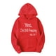 thumbnail image 1 of Sudadera con capucha para hombre, informal, con estampado navideño, de manga larga, tipo blusa, 1 of 4