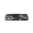 thumbnail image 4 of DesignSkinz Scratch-Resistant Hard Slim Case Compatible with iPhone 12 Pro Max (Compatible with MagSafe) - Vivid Agate Vein Slice Foiled V14, 4 of 9