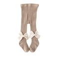 thumbnail image 2 of Toddler Girls Children's Pantyhose Cute Bowknot Non-slip Keep Warm Pantyhose Baby Bottoming, 2 of 4