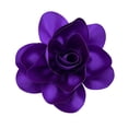 thumbnail image 2 of SmartBy Formal Occasion Corsage French Style Big Rose Satin Fabric Bride Groom Wedding Brooch Prom Party Banquet Dress Suit Coat Brooch Clothes DIY Applique Patch, 2 of 7