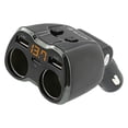 thumbnail image 2 of TELLUR 2 Sockets Cigarette Lighter Splitter, 2 x USB + Type-C, 2 of 3