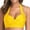 Yellow-01, variant on Lopeceal Women's Bikini Top - Push Up, Halter, Retro, Padded Swimsuit Top