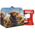thumbnail image 1 of Kitchen Aid Stand Mixer Covers Highland Cow Sunflower Kitchen Appliance Dust Covers Protective Compatible with 6-8 Quart Kitchen Aid Stand Mixer, 1 of 7