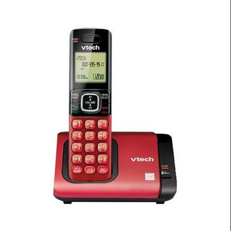 VTECH COMMUNICATIONS INC Cordless Phone System, Caller ID/Call Waiting, Red