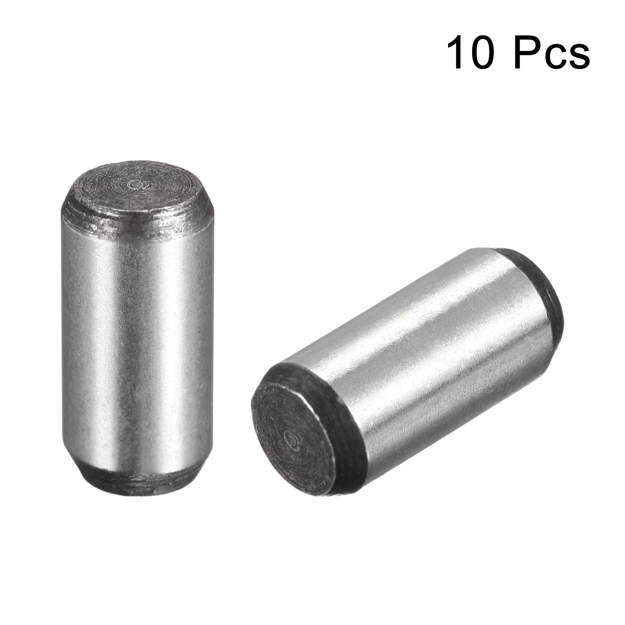 Dowel Pins Made from Heat Treated Alloy Steel with Bright Finish 1/4" Silver