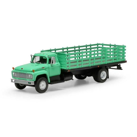 Athearn HO Ford F-850 Stakebed Teal ATH84728 HO Vehicles