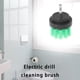 thumbnail image 3 of Riwesomey 2021, cepillo limpiador de taladro, cepillos de fregado para superficie de baño, azulejo de lechada, bañera, ducha, cocina, Herramientas eléctricas verde 4 pulgadas Riwesomey GJ2154-06, 3 of 6