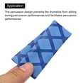 thumbnail image 4 of 2pcs 18mm Dia Drumstick Tape Drumstick Grips Heat Shrink Wrap for Drum Percussion Drumming, Blue, 4 of 6