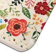 thumbnail image 3 of Large boho kitchen drying mat 18x24 Inch with plush microfiber and colorful floral patterns, ideal for heavy-duty drying, 3 of 5