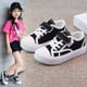 thumbnail image 3 of Zapatos de lona para niñas, zapatos de primavera y otoño para niños, zapatos de tabla para niñas de tamaño mediano y grande, zapatos de tela para niños, suela suave informal, 3 of 6