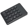thumbnail image 4 of Clavier Numérique, Transmission de Signal Stable Mini-clavier Numérique Conception d'Inclinaison de 15 Degrés pour l'Entrée de Données Noir, 4 of 8