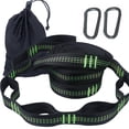 thumbnail image 1 of Bangcool Tree Swing Straps Heavy Duty Tree Hanging Straps with 2 Carabiners and Drawstring Bag for Swing & Hammock, 1 of 10