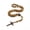 Light Coffee, variant on Men's Jesus Crucifix Cross Christian Necklace Saint Benedict Wood Beads Rosary-Carved Rose Beads