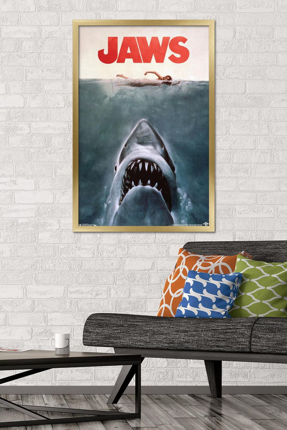 Jaws - One Sheet Wall Poster, 22.375" x 34"