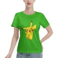 thumbnail image 1 of T-Shirt Basique à Manches Courtes pour Femmes Pikachu, 1 of 6