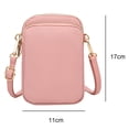 thumbnail image 2 of Bolso bandolera para móvil de mujer, monedero vertical, 2 of 5