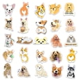 thumbnail image 3 of Pegatinas de perro de dibujos animados para botellas de agua, paquete de 50 lindas, impermeables, estéticas, modernas, 3 of 5