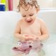 thumbnail image 3 of Juguete de baño para bebé, color rosa aleatorio, juguete de cuerda, juguete acuático con mecanismo de relojería, juguetes de baño tipo barco, juguete de piscina para bebé, regalo., 3 of 5