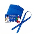 thumbnail image 2 of CHJK Christmas Cash Gift Envelopes with 6 Slots, Christmas Money Holders for Cash, Surprise Xmas Money Holder with Christmas Gift Card for Family and Friend, Blue 1, 2 of 6
