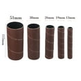thumbnail image 4 of 5Pcs Spindle Sanding Sleeves For Oscillating Sander 80Grit To 240Grit Options Grit 80, 4 of 10