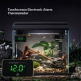 thumbnail image 3 of 2pcs Aquarium Digital Thermometer with LED Touch Screen - Stick-on Fish Tank Thermometer for Betta Tanks， Cordless Waterproof Sensor, 3 of 5