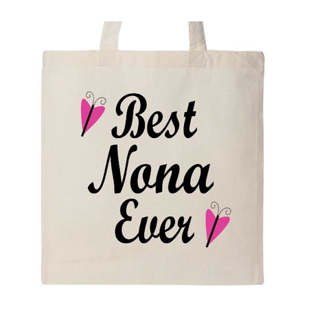 Best Nona Ever Tote Bag Natural One Size