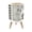 Color 4, variant on Musical Small Trash Can with Lid Vintage Music Piano Keys Treble Clef Floating Musical 1.8 Gallon Dog Proof Trash Can Round Garbage Can Waste Bin Wastebasket for Bathroom Bedroom Living Room