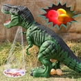thumbnail image 3 of Electronic Walking Dinosaur Robot LED Light Projects A Graphic On The Ground Realistic Dinosaur Can Lays Eggs Moves Head While Making Roaring Sound Dinosaur Toy Gift for Boy Girl 3-6 year, 3 of 17