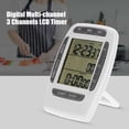 thumbnail image 2 of Kitchen Digital Timer Kitchen Timer, Digital Kitchen Timer, 3 Channels Kitchen For Home, 2 of 8