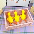 thumbnail image 5 of Duck Squeeze Stress Toy, Soft Silicone Anxiety Relief Fidget with Realistic Design, Portable Desk Decor for Office School, Durable Calming Sensory Tool for Adults Kids, 5 of 7