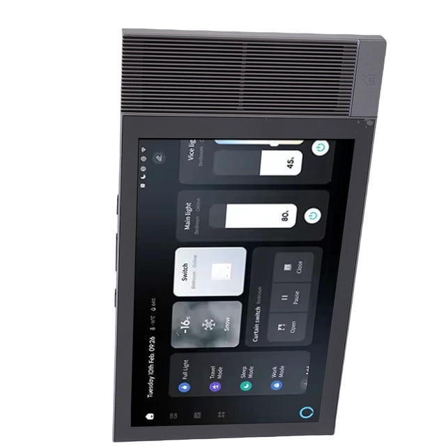 Control De Pantalla Táctil De Música Para El Hogar Inteligente, Pantalla Táctil De Control Inteligente De 8 Pulgadas Fácil De Usar Montada En La Pared Para KTV