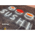 thumbnail image 2 of Craftnamesign Sushi Neon Sign, Sushi Restaurant Decor, Sushi LED Signage, 2 of 4