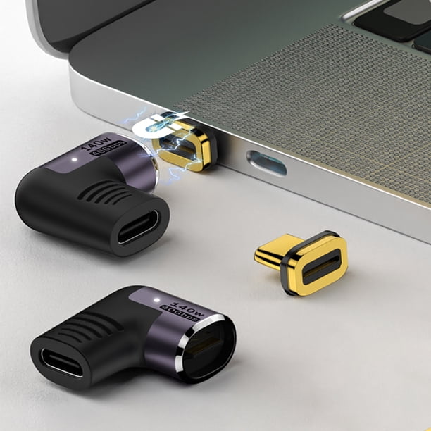 To Smart Tip Connector Adaptador USB C A CC De 4,5 X 3,0 Mm, 100 W PD Tipo C Hembra A 19,5 V DC Macho, PD Tipo USB C A 4,5 X