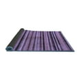 thumbnail image 2 of Ahgly Company Indoor Round Oriental Blue Modern Area Rugs, 6' Round, 2 of 4