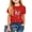 Red, variant on Eltusu Girls Cotton T-shirts, Crew Neck Pullover Short Sleeve Fashion Kids Tops Pink Size 1-13 T